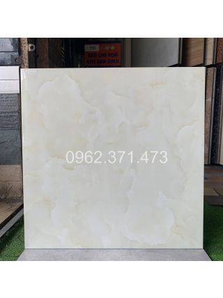 Gạch bóng kiếng 60x60 vân mây vàng KHI601