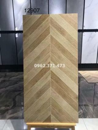 Lát nền gạch 60x120 vân gỗ trung quốc