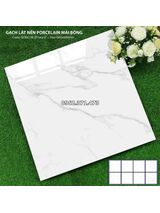 Gạch 60x60 trắng vân mây lát nền đẹp