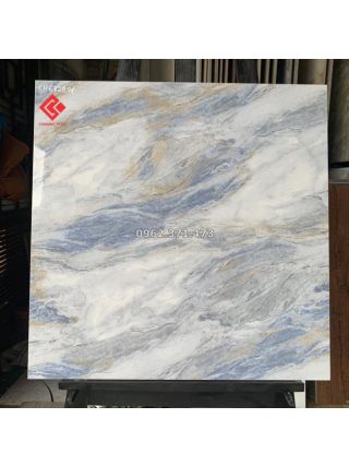 Gạch 600x600 vân xanh biển đẹp