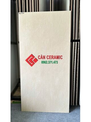 Gạch 60x120 màu vàng kem vân đá mờ mịn max43