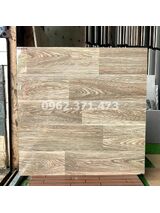 Gạch giả gỗ bóng kiếng lát phòng ngủ đẹp 60x60 6008