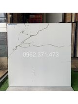 Gạch 60x60 bóng mờ trắng vân mây KEMO69021