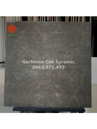 Gạch chống trơn 60x60 vân đá màu xám