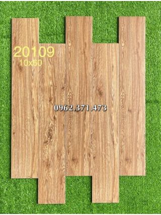 Gạch gỗ rẻ màu sáng 10x60 20109