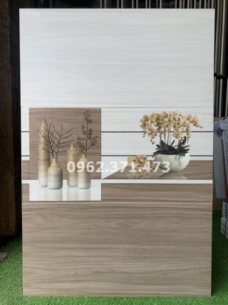 Gạch 3060 vân gỗ mờ ốp tường