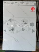 Ốp phòng khách 30x60 trắng khói