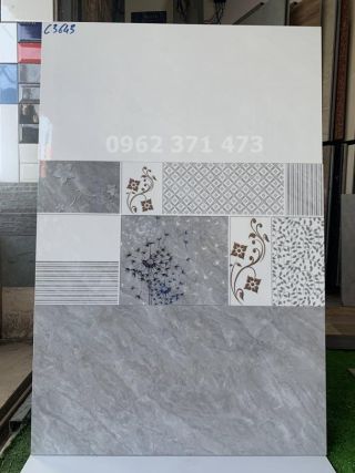Gạch dán tường phòng khách 30x60 đẹp KHC3643