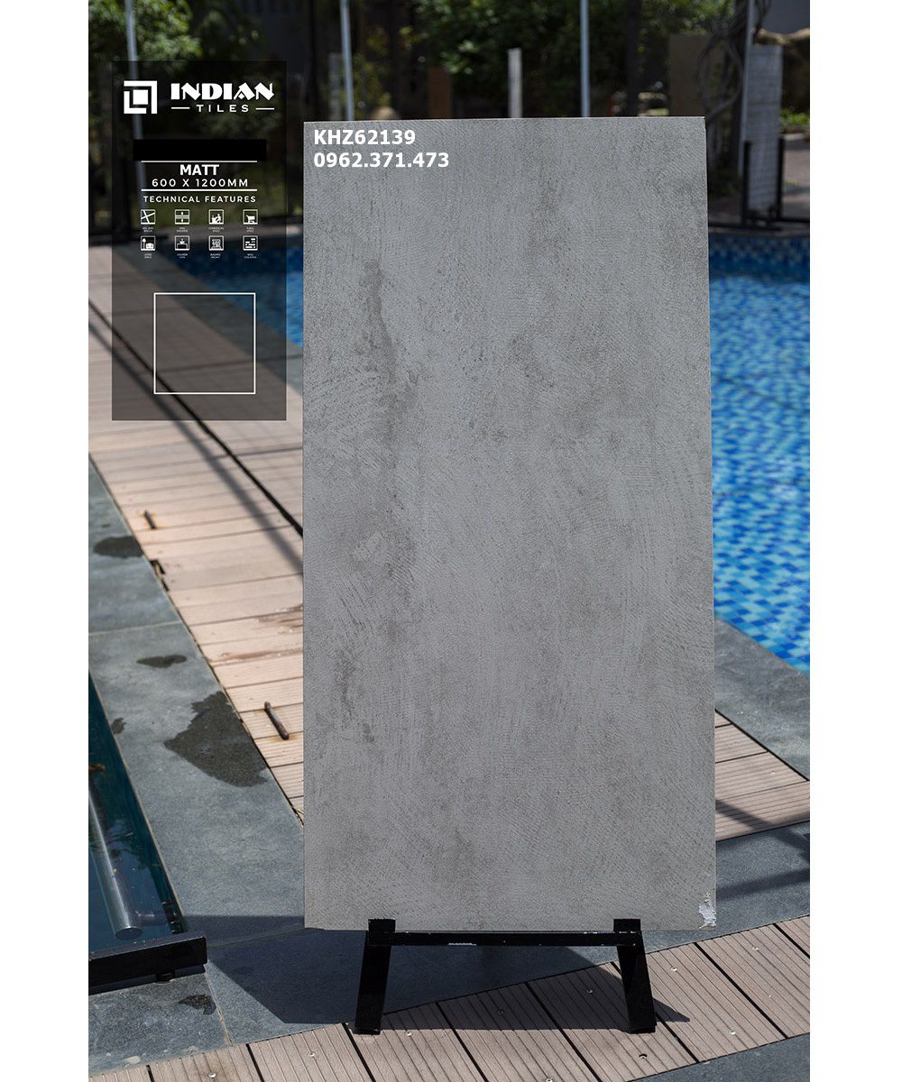 Gạch 60x120 giả vân xi măng nhập khẩu