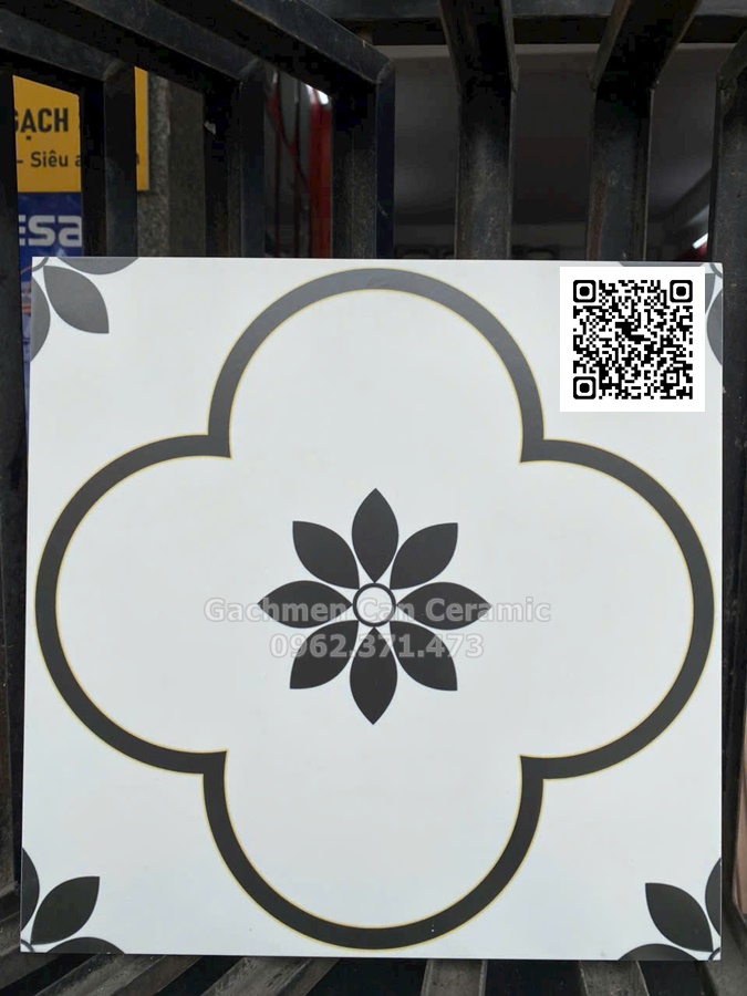 Gạch bông cổ điển hoa mai 30x30 Porcelain | Gạch Bông Giá Rẻ 2025