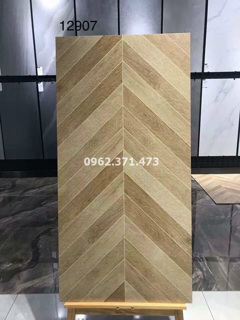 Lát nền gạch 60x120 vân gỗ trung quốc